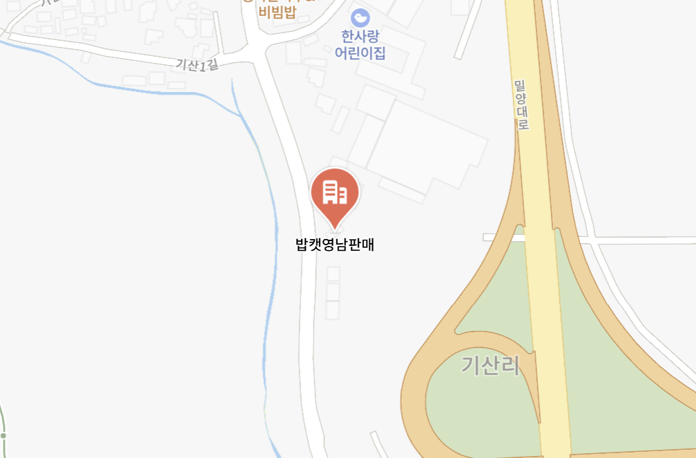유한회사 밥캣영남판매 위치 지도